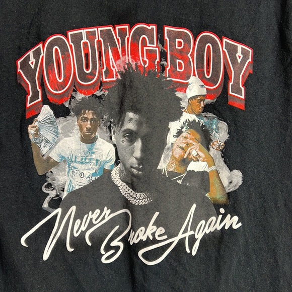 NBA Young Boy tee size S - Picture 2 of 4